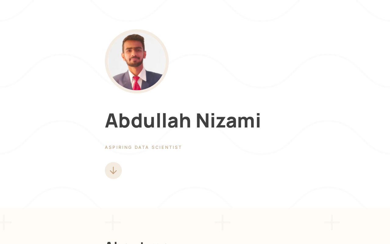 Abdullah Nizami Portfolio